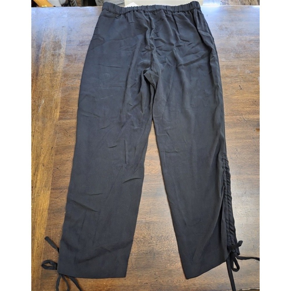 NWT CeCe M Essentials Pants Solid Ruched Ankles R… - image 3